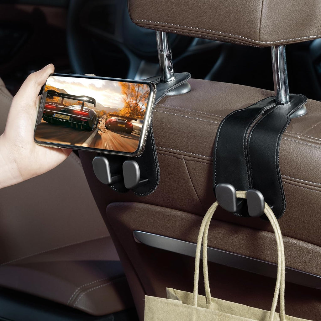 Headrest Hooks for Purses and Bags