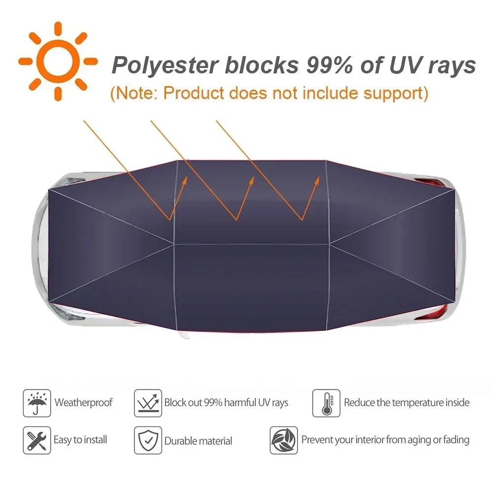 Automatic Car Umbrella Cover Sun Shade Tent